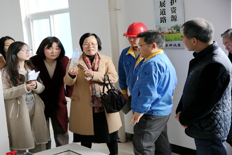 2019年3月8日，時任浙江省水利廳水資源管理處副調(diào)研員沈仁英蒞臨景興調(diào)研指導(dǎo)